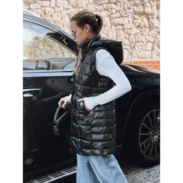  Dámská vesta DSTREET TY5257 ČERNÁ 
