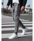 Pánské kalhoty DSTREET UX3623 TMAVĚ ŠEDÁ