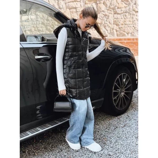 Dámská vesta DSTREET TY5257 ČERNÁ 