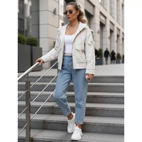  Dámská bunda DSTREET TY5634 BÉŽOVÁ 