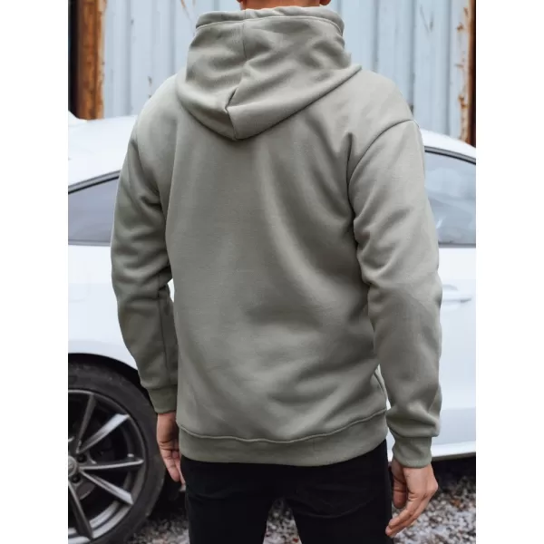  Pánská mikina DSTREET BX5928 KHAKI 