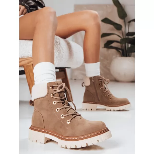 Dámské boty DSTREET ZY1291 KHAKI 
