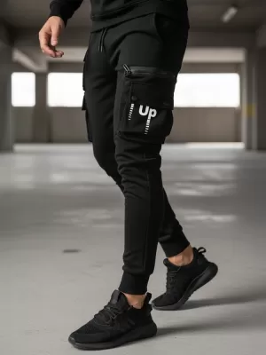 Pánské kalhoty DSTREET UX4155 ČERNÁ