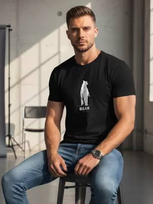 Pánské triko DSTREET NX062R ČERNÁ