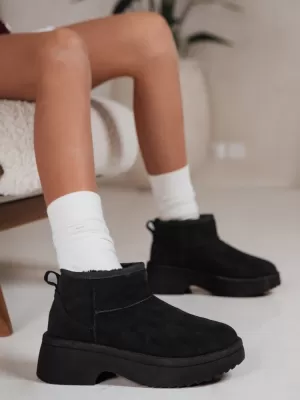 Dámské boty DSTREET ZY1284 ČERNÁ