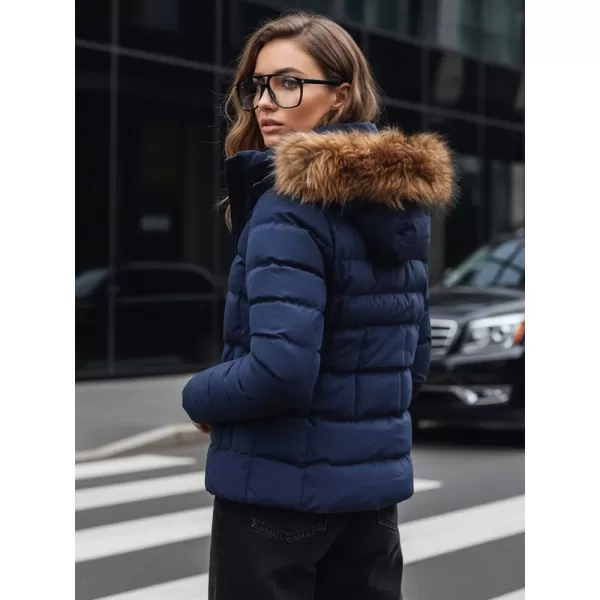  Dámská bunda DSTREET TY4039 MODRÁ 