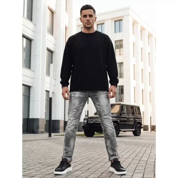  Pánské kalhoty DSTREET UX4133 TMAVĚ ŠEDÁ 
