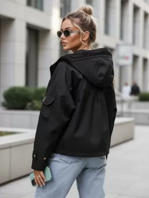 Dámská bunda DSTREET TY5636 ČERNÁ