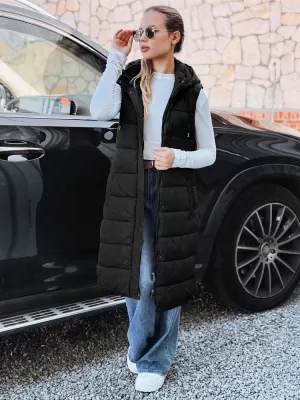 Dámská vesta DSTREET TY5267 ČERNÁ