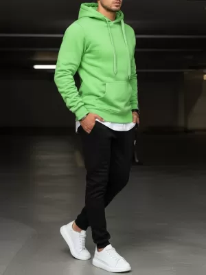 Pánská souprava DSTREET AX0646 SVĚTLE ZELENÁ/ČERNÁ
