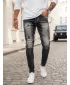 Pánské kalhoty DSTREET UX3996 SVĚTLE ŠEDÁ