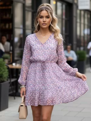 Dámské šaty DSTREET EY2366 BÍLÁ