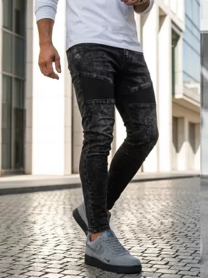 Pánské kalhoty DSTREET UX3939 ČERNÁ