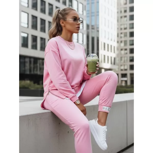  Dámské šaty DSTREET AY0851 RŮŽOVÁ 