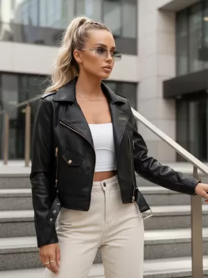 Dámská bunda DSTREET TY5648 ČERNÁ