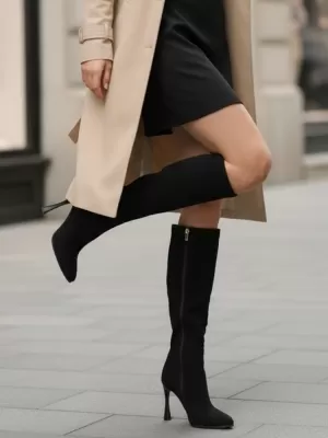 Dámské boty DSTREET ZY1335 ČERNÁ