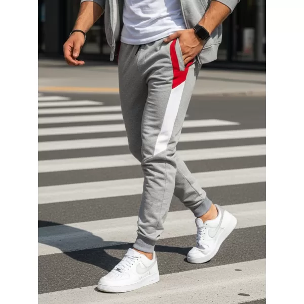  Pánské kalhoty DSTREET UX3204 SVĚTLE ŠEDÁ 