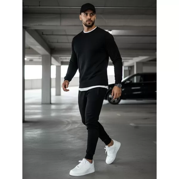  Pánská mikina DSTREET BX2416 ČERNÁ 