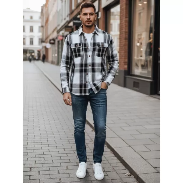  Pánská košile DSTREET DX2673 ČERNÁ 