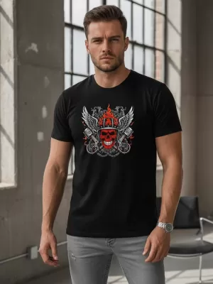 Pánské triko DSTREET NX058R ČERNÁ