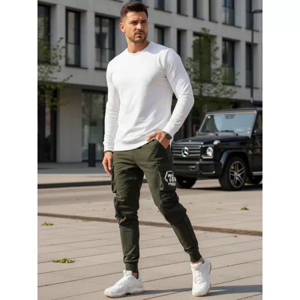  Pánské kalhoty DSTREET UX4165 ZELENÁ 