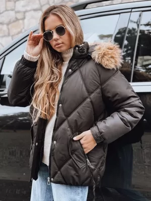 Dámská bunda DSTREET TY5232 ČERNÁ