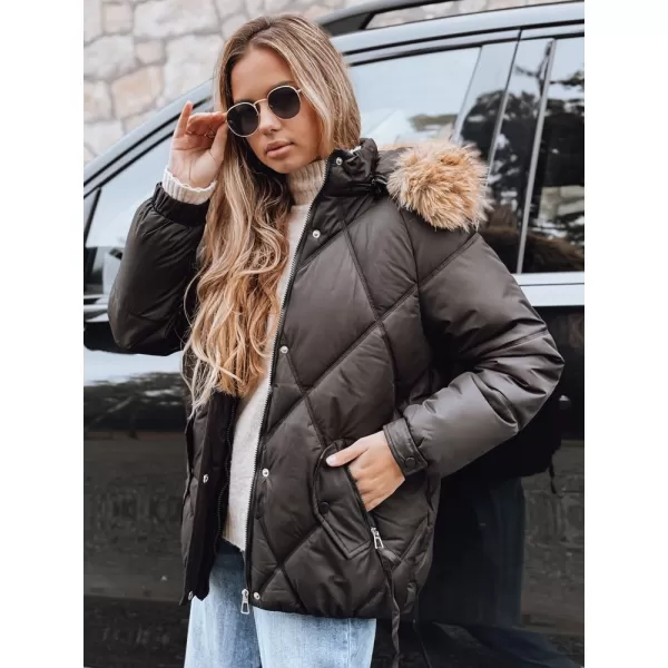  Dámská bunda DSTREET TY5232 ČERNÁ 