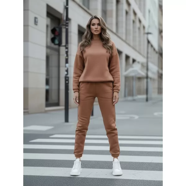  Dámská souprava DSTREET AY0730 KARAMELOVÁ 