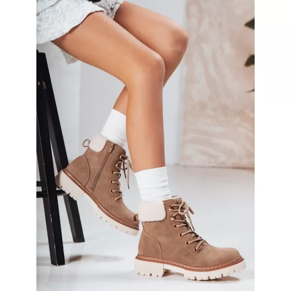  Dámské boty DSTREET ZY1291 KHAKI 