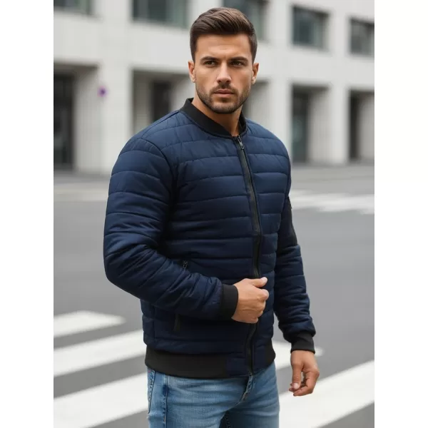  Pánská bunda DSTREET TX2205 TMAVĚ MODRÁ 
