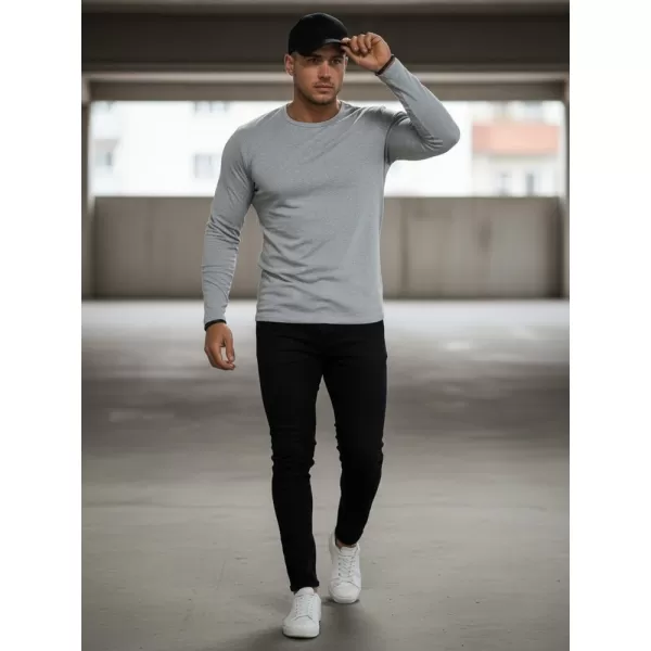  Pánské triko DSTREET LX0578 ŠEDÁ 