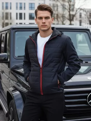 Pánská bunda DSTREET TX4401 TMAVĚ MODRÁ