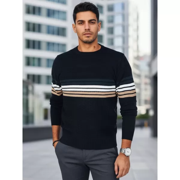  Pánský svetr DSTREET WX2323 TMAVĚ MODRÁ 
