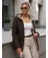 Dámská bunda DSTREET TY5623 HNĚDÁ