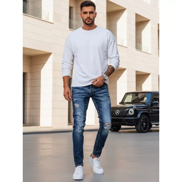  Pánské kalhoty DSTREET UX3948 MODRÁ 