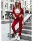 Dámská souprava DSTREET AY0742 ČERVENÁ