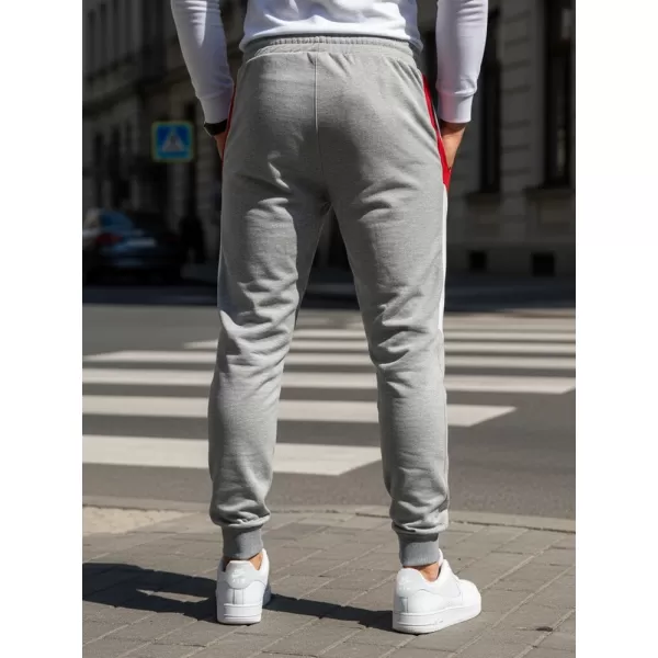  Pánské kalhoty DSTREET UX3204 SVĚTLE ŠEDÁ 
