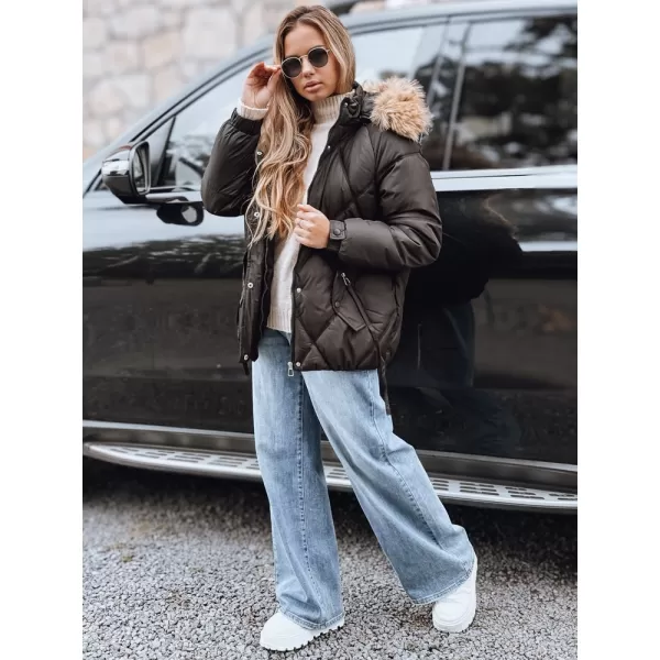  Dámská bunda DSTREET TY5232 ČERNÁ 