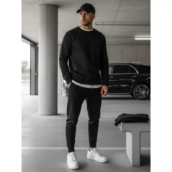  Pánská mikina DSTREET BX2416 ČERNÁ 