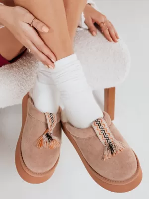Dámské boty DSTREET ZY1302 KHAKI