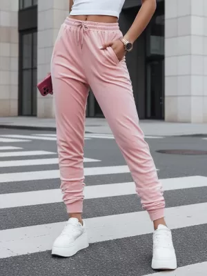 Dámské kalhoty DSTREET UY2837 RŮŽOVÁ