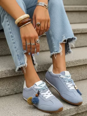 Dámská boty DSTREET ZY1412 MODRÁ
