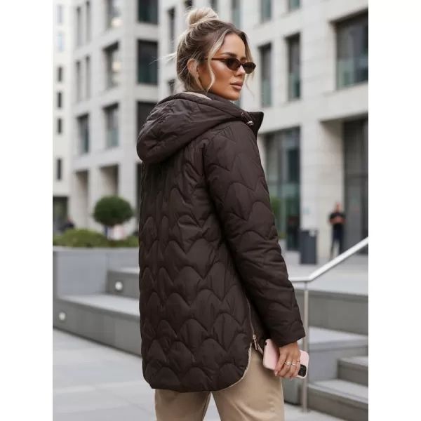 Dámská bunda DSTREET TY5623 HNĚDÁ 