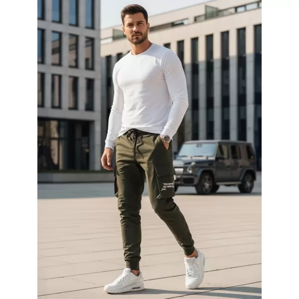  Pánské kalhoty DSTREET UX4162 ZELENÁ 