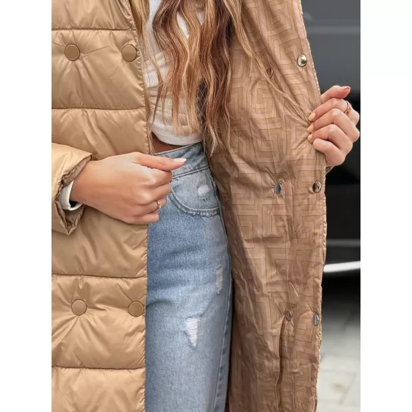  Dámská bunda DSTREET TY5480 HNĚDÁ 
