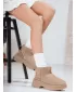 Dámské boty DSTREET ZY1289 KHAKI
