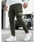 Pánské kalhoty DSTREET UX4162 ZELENÁ