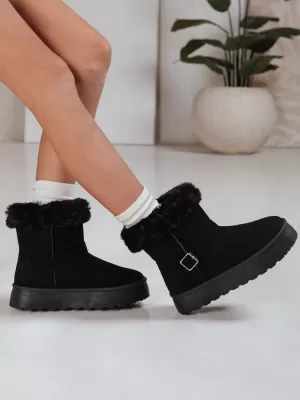 Dámské boty DSTREET ZY1273 ČERNÁ