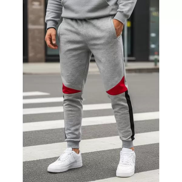  Pánské kalhoty DSTREET UX3241 SVĚTLE ŠEDÁ 