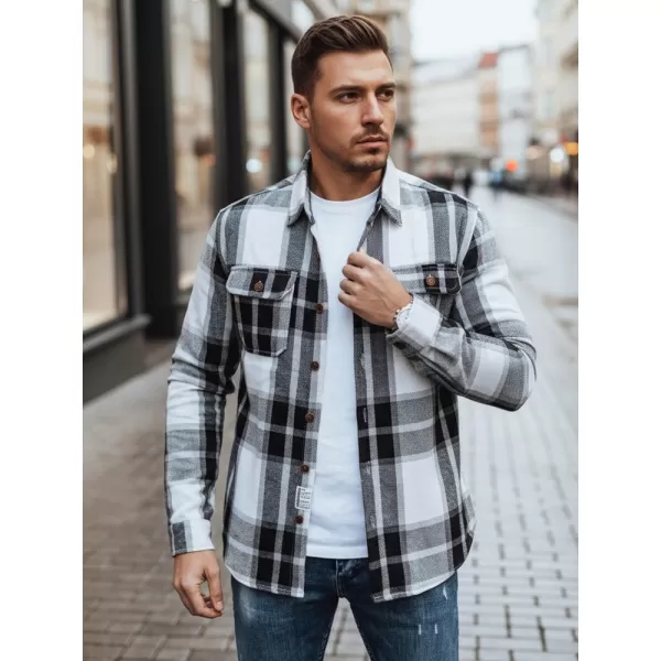  Pánská košile DSTREET DX2673 ČERNÁ 